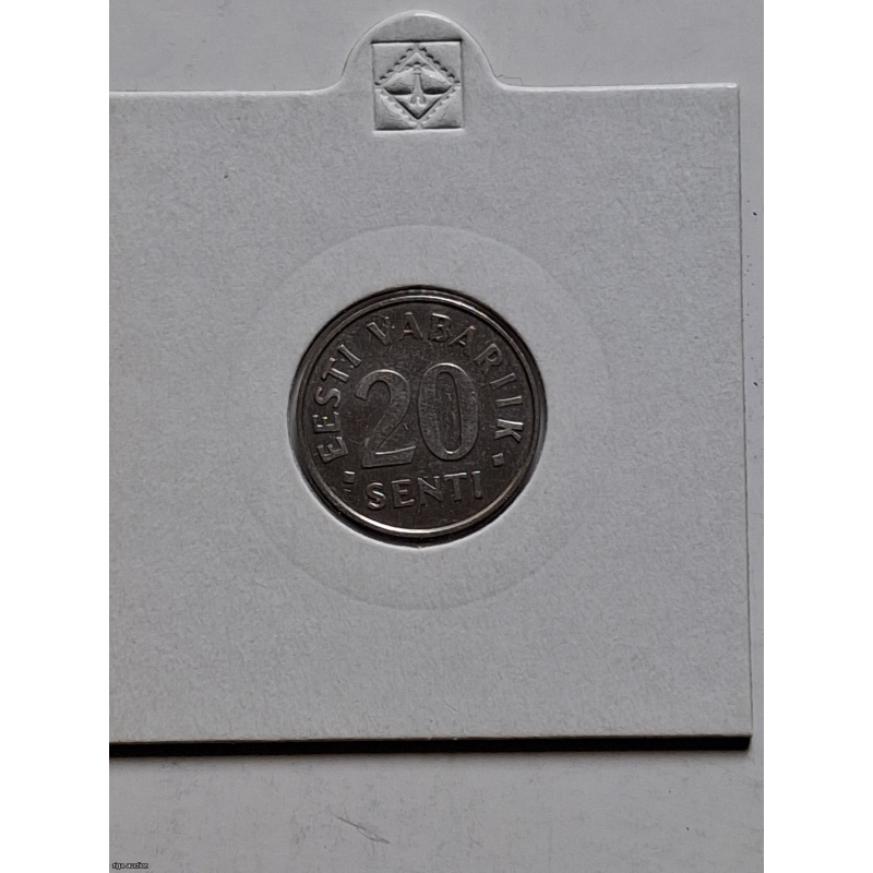 20 cents 1997 Estonia nickel-steel