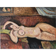 Painting by the artist Vitolds Kačerovskis (1926–1995), a well-known Latvian painter.