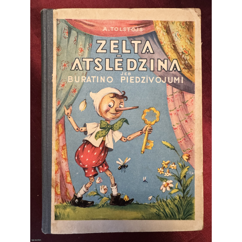 The Golden Key or The Adventures of Pinocchio (1957) – Rare edition book