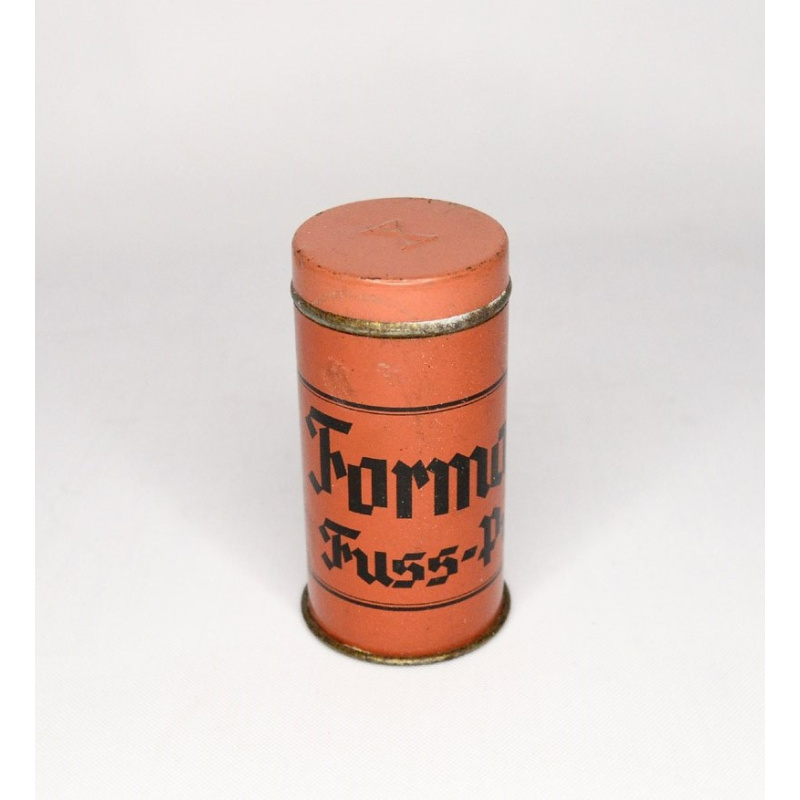 German container "Formalin" powder for feet