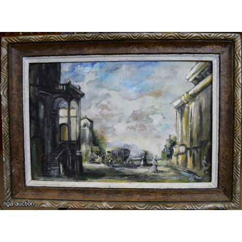 painting "City Street"