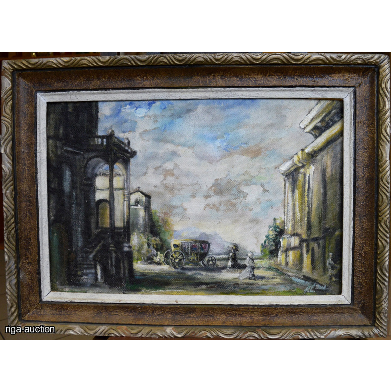 painting "City Street"