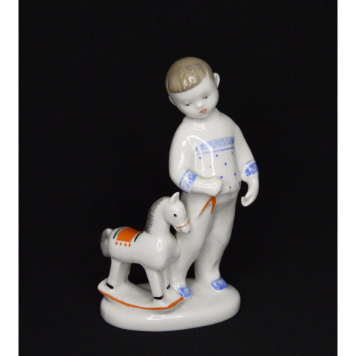 figurine "Young Boy with a Horse"