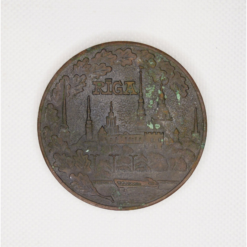 table medal "Riga"