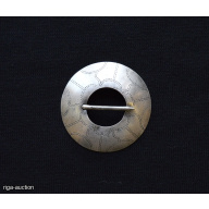 silver brooch