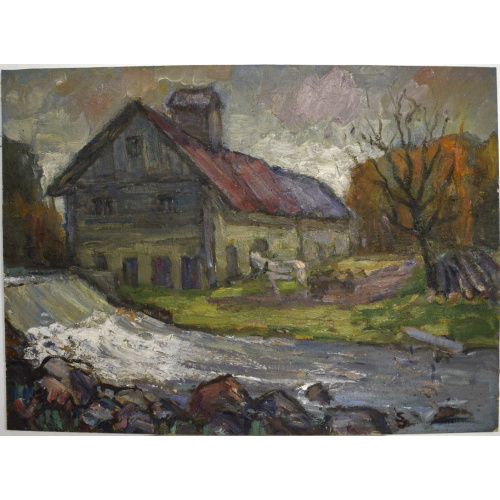 painting "Mill"