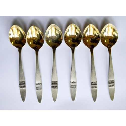 coffee silver spoons 6 pcs. (set)