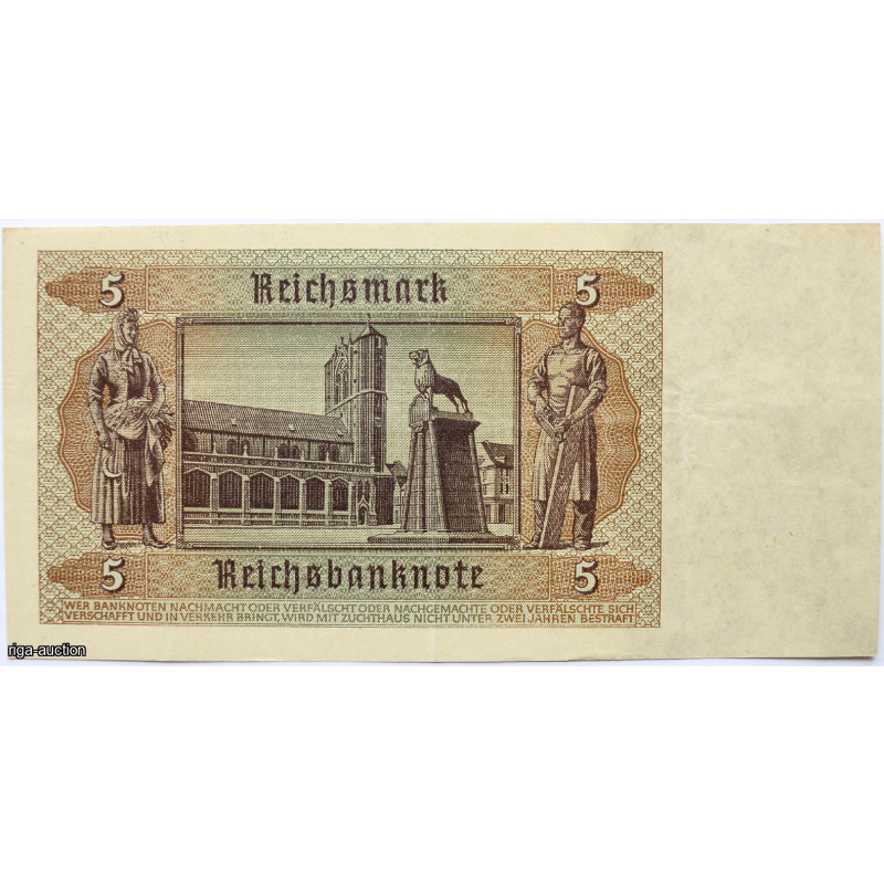 5 reichsmark 1942