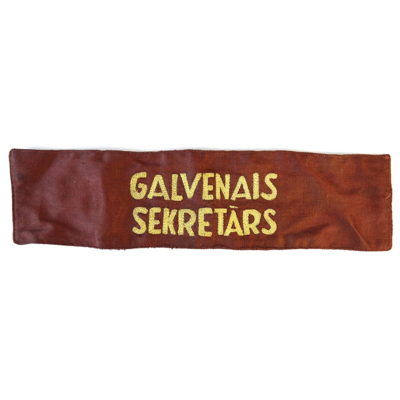 "Chief Secretary" armband