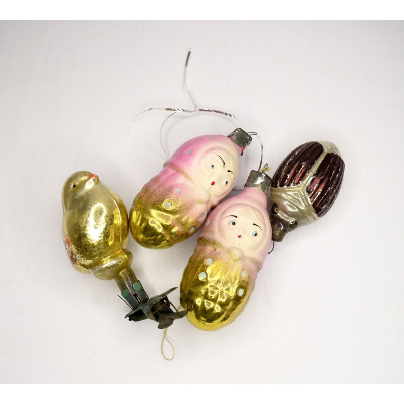 christmas tree decorations 4 pcs.