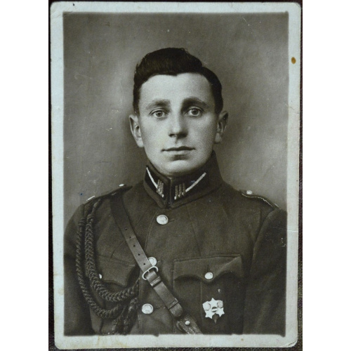 fotogrāfija "Latvijas armijas karavīrs"