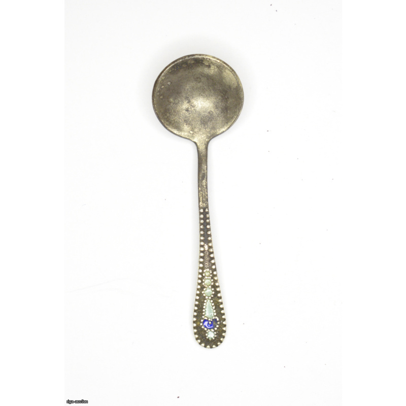 silver small spice spoon, USSR