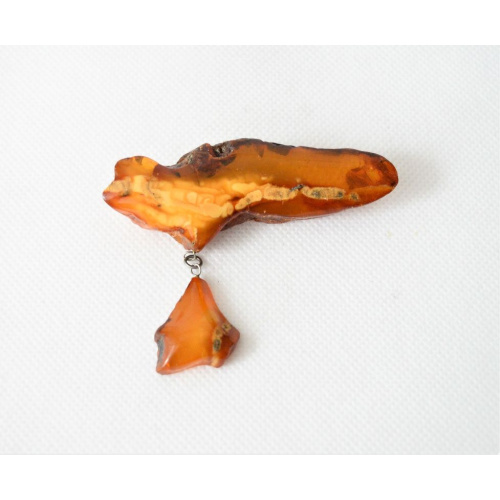 amber "Brooch"