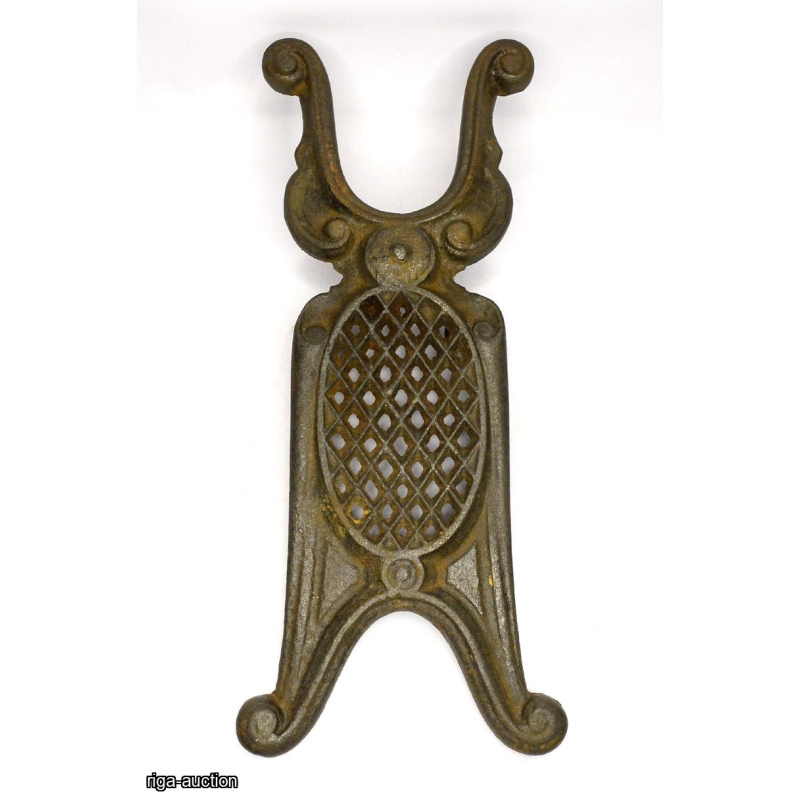 cast iron foot stand