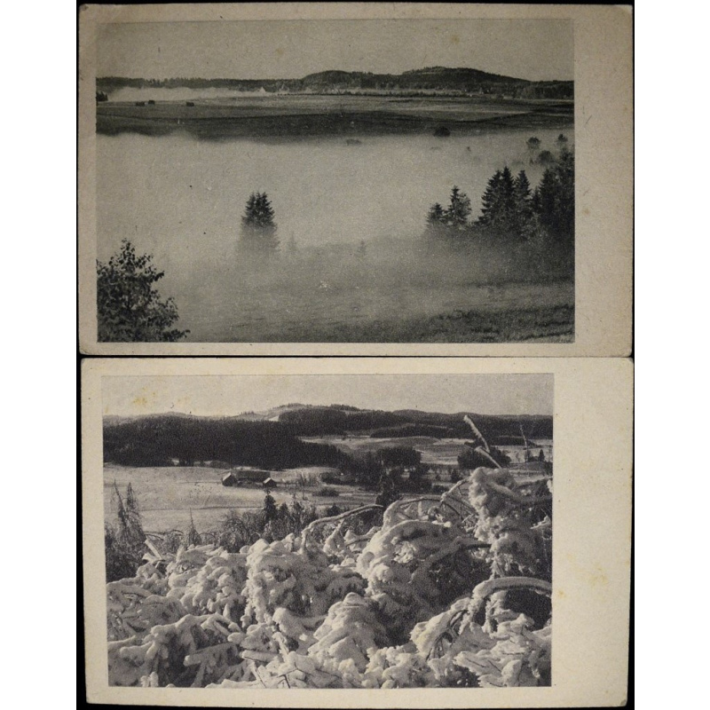postcard "Nature of Latvia" 2 pcs.