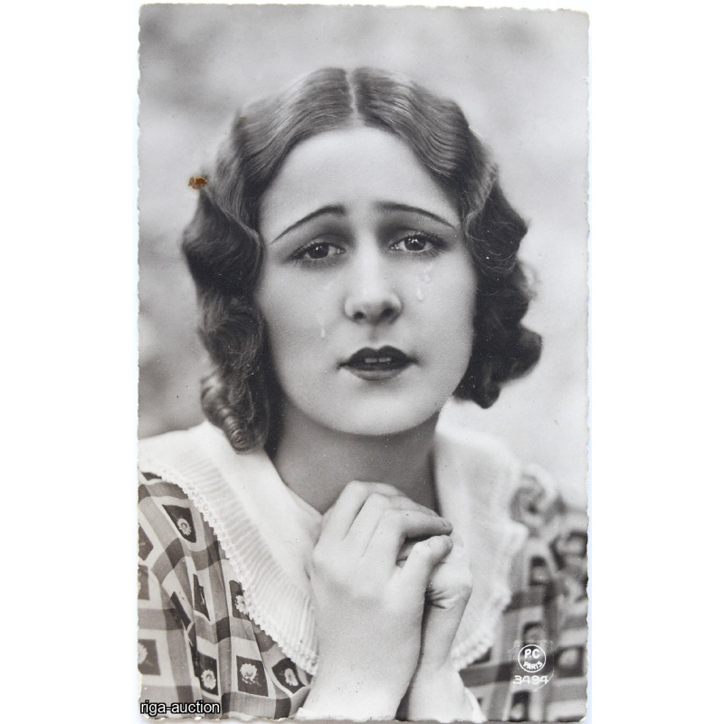 postcard "Girl"