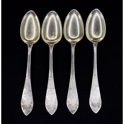 silver coffee spoons 4 pcs.