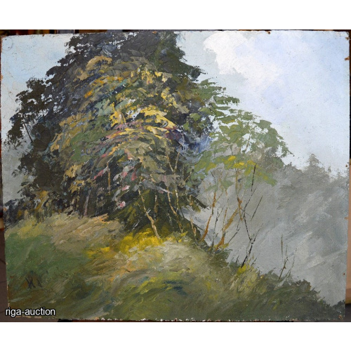 painting "Nature", Harijs Heislers