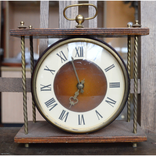 fireplace clock "Vesna"