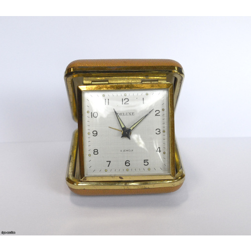 travel clock/alarm clock "Deluxe"