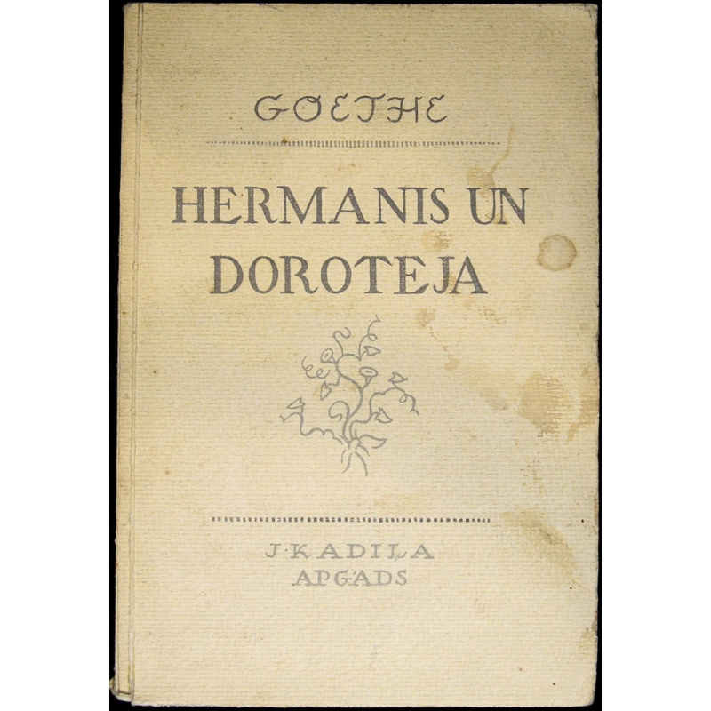 book "Hermanis un Dorotea"
