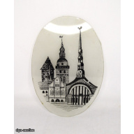 frosted glass - insert "Riga"