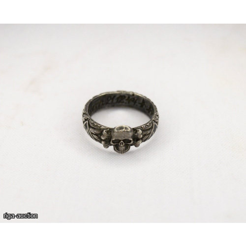 silver ring "Dead Head" (Copy)