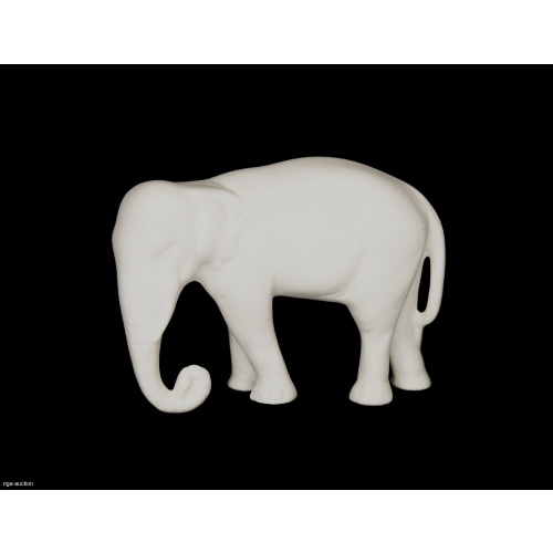 figurine "Elephant", biscuit, Latvia