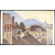 открытка Я. Яунсудрабиньш "Villachas jumti", Латвия