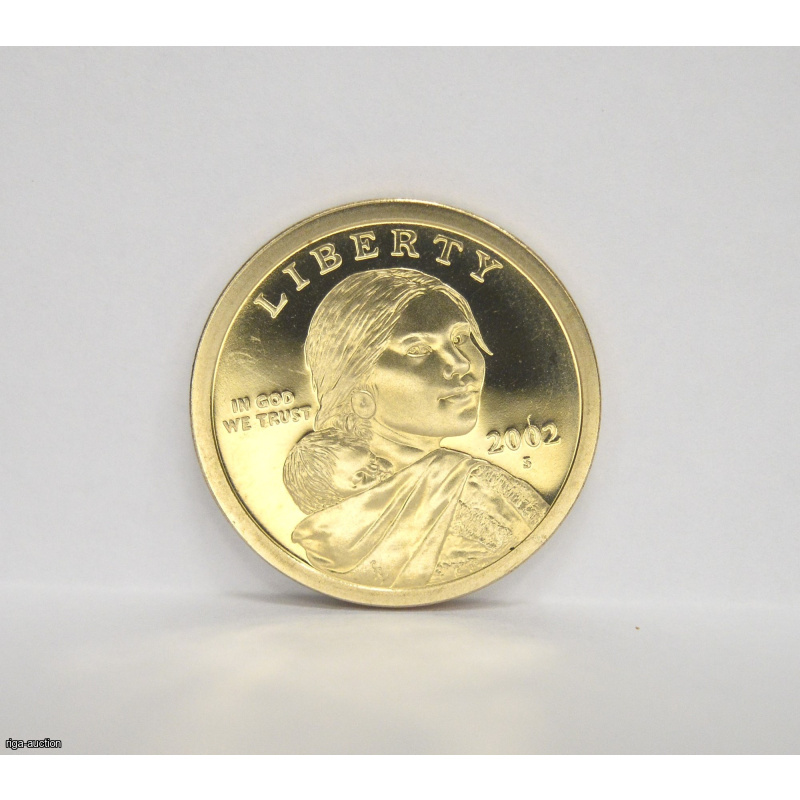 1 dollar 2002 USA