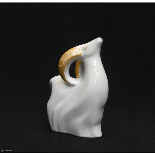 small figurine "Mountain Goat", Riga (Latvia), USSR