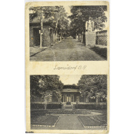 открытка "Lamsdorf", Третий Рейх, Германия