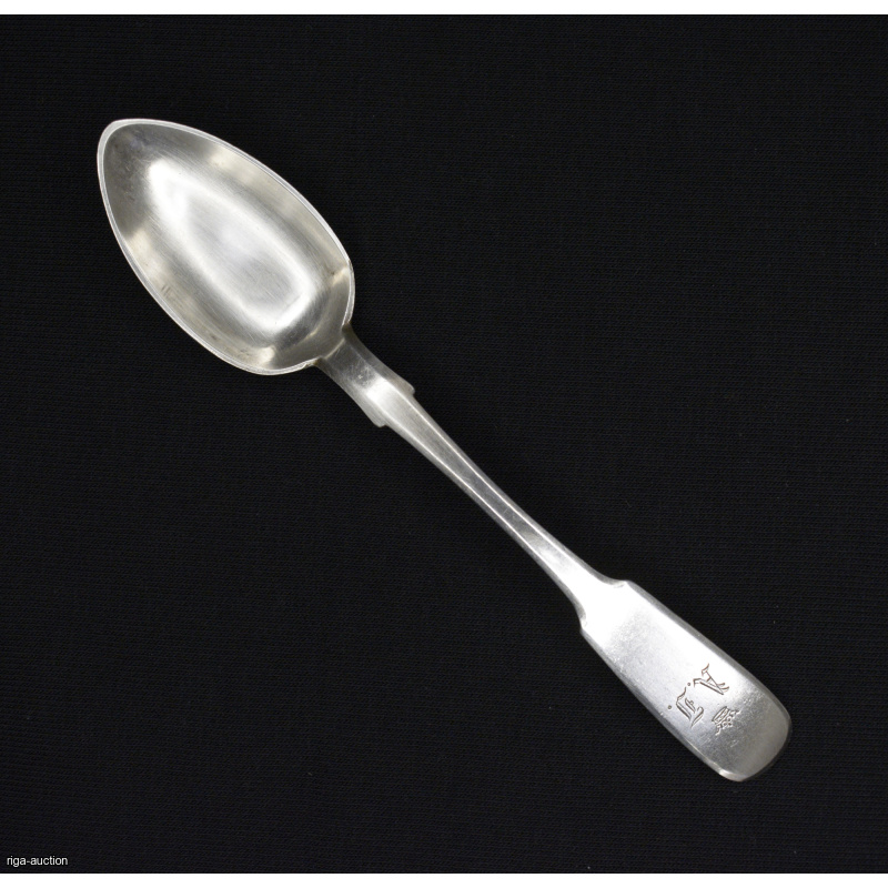 silver teaspoon, Russian Empire