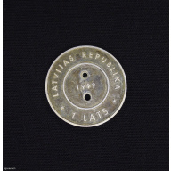 1 лат 1999 "Millennium" Латвия