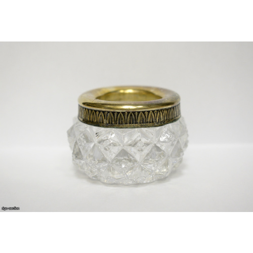 crystal salt shaker, USSR