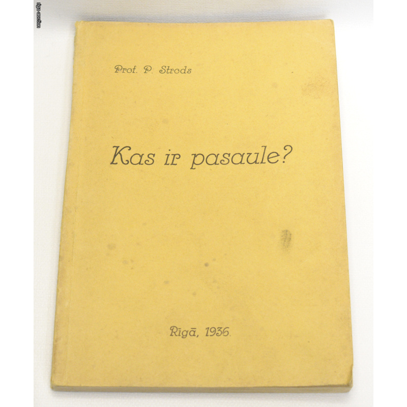 book "Kas ir pasaule?", Latvia