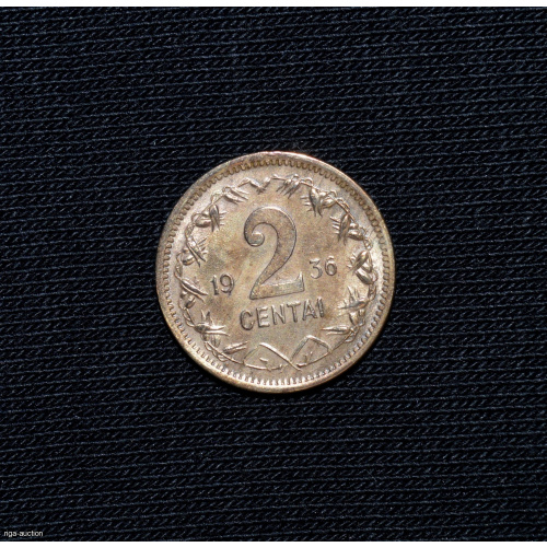 2 cents 1936 Lithuania