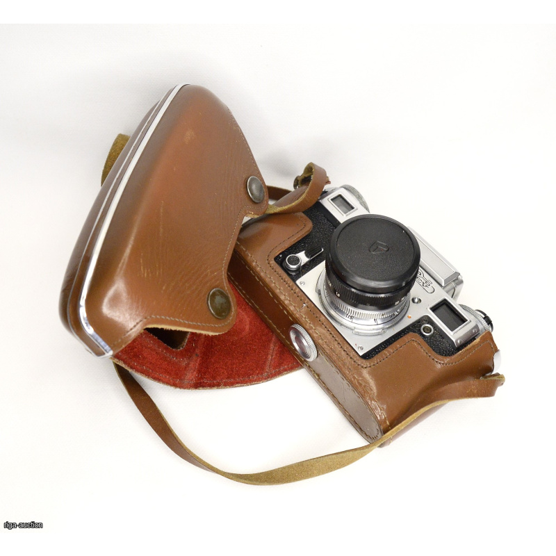"Kyiv" camera with "Helios-103" lens in original case, USSR