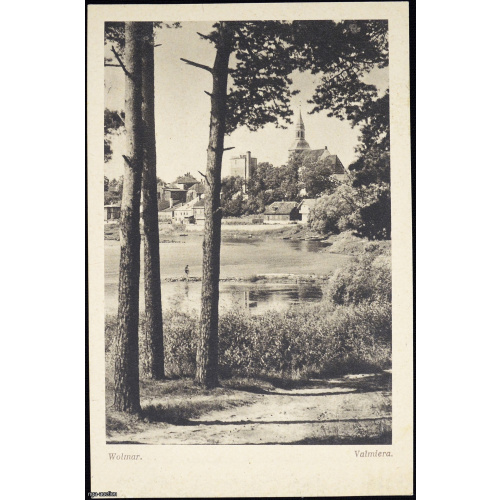 postcard "Valmiera", Latvia