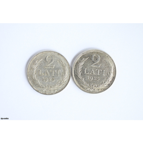 2 Lati (2 gab.) 1925 Latvija
