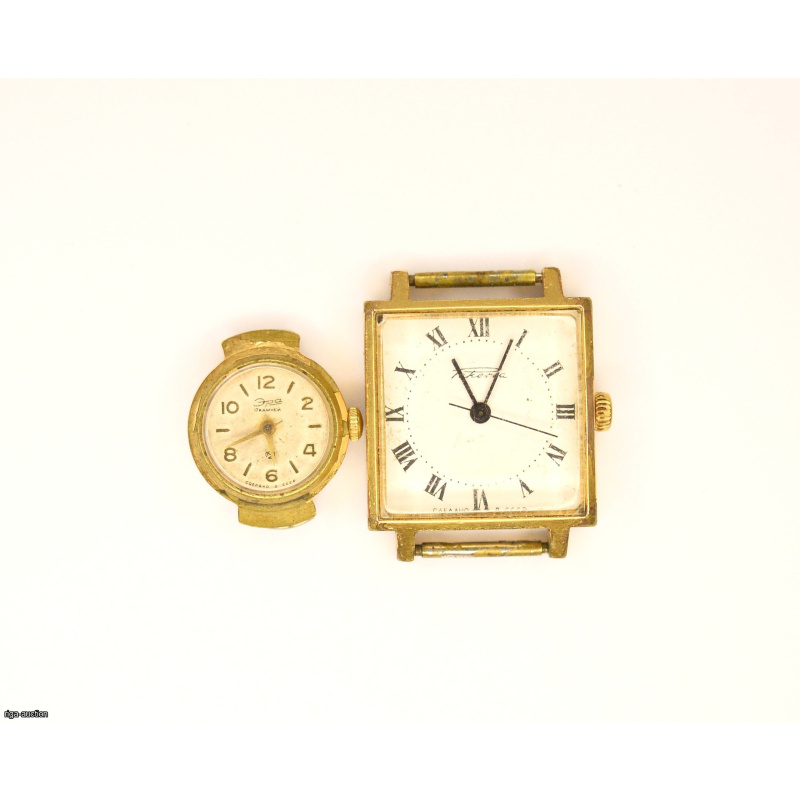 women's mechanical wristwatch "Era, Raketa", USSR, not in working condition