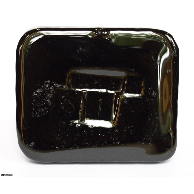hot enamel jewelry "Color black", No. 31, Dulevo paint factory (USSR)