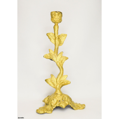 cast iron candlestick for one candle, USSR