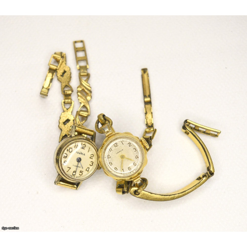 women's mechanical wristwatches "Chaika" 2 pcs., USSR
