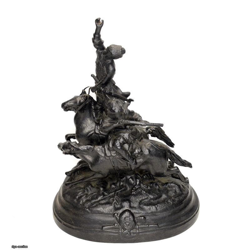 figurine "Dzhigitovka Lezgin", Kasli, USSR