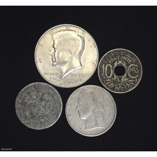 all sorts of coins 4 pieces