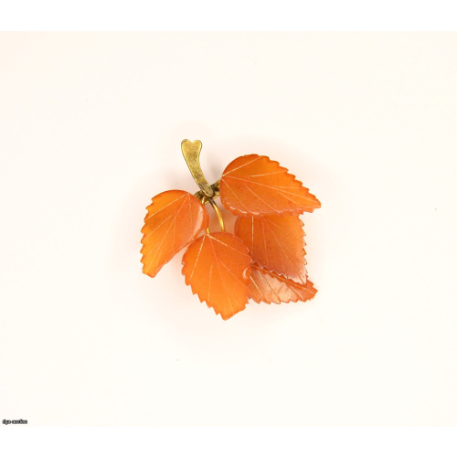 brooch, pressed amber, Latvia, USSR