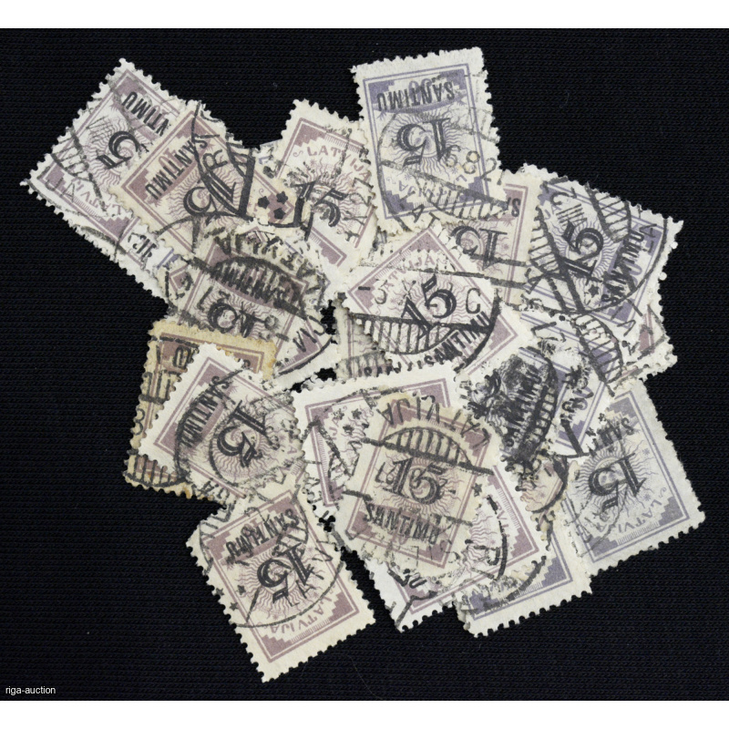 postage stamps (34 pcs.), Latvia