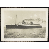 postcard "Passenger liner Bremen", Germany