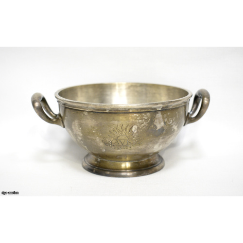 sugar bowl "A. Krupp Berndorf", Latvian Army